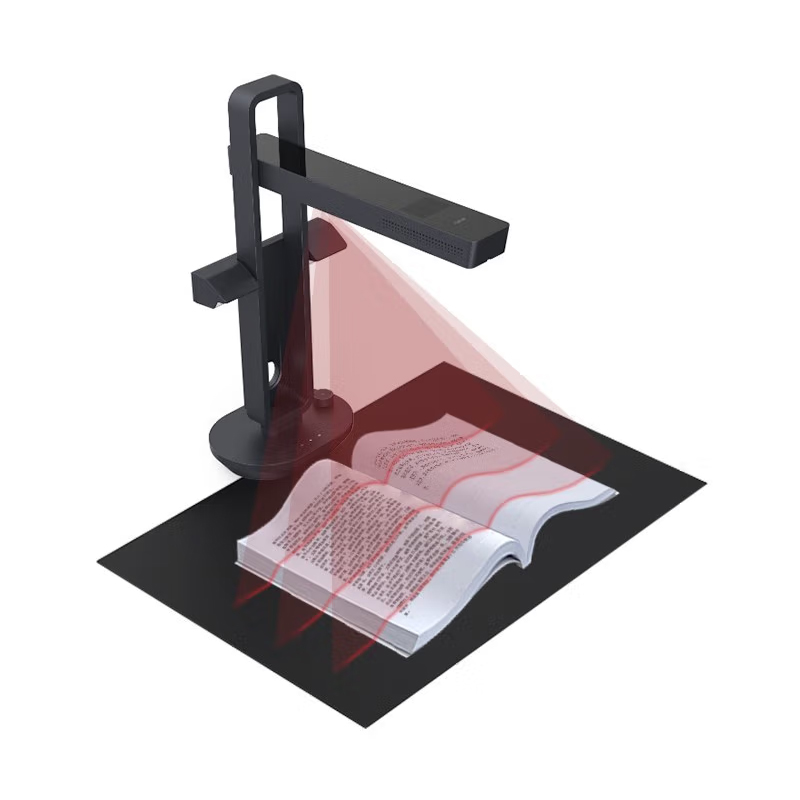 CZUR成者ETS 0901智能扫描仪高速成册书籍免拆装高清扫描文档票据高拍仪曲线展平OCR文字识别编辑 - 图1