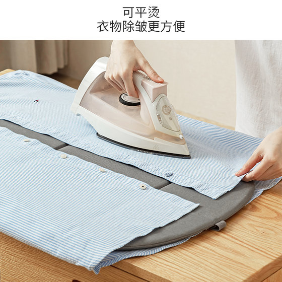 Folding ironing board household folding ironing table