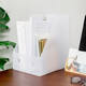 Desk book storage box transparent frosted file box