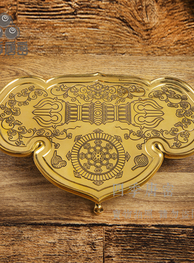 四季唐密黄铜五大明王铃股杵盘