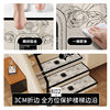 Customizable stair mats are non-slip, silent, glue-free and self-adhesive