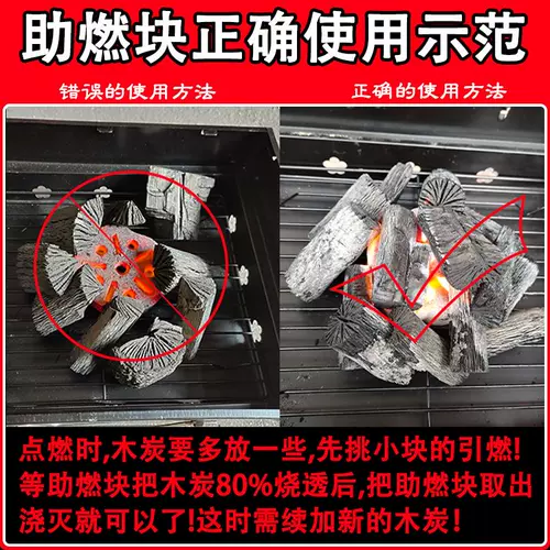 Новый тип горящего блока, освещенная хризантемная уголь без давления, на открытом воздухе сплошной блок сжигания приводит к блоку Ignite