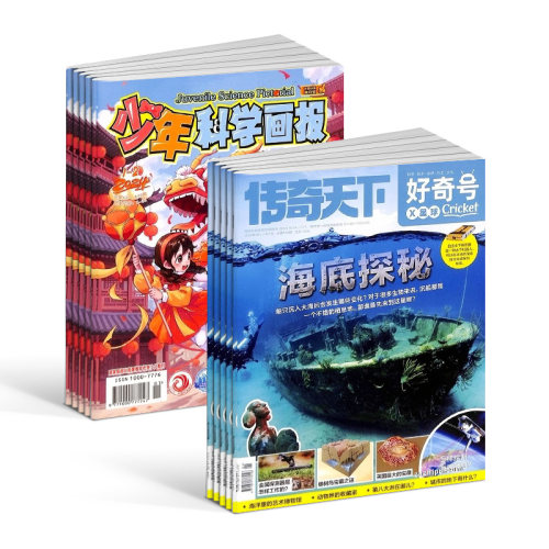 好奇号+少年科学画报杂志组合  2026年7月起订全年订阅  智力开发 合作 科学历史文化少儿阅读期刊杂志铺 - 图0