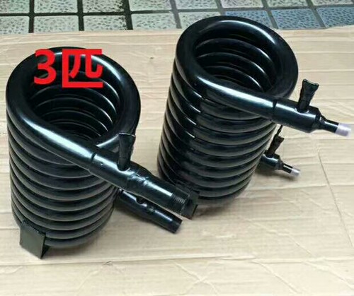 制冰机水冷管冷凝器蛇炮套管换热器冷凝散热器星极久景百誉通用 - 图3