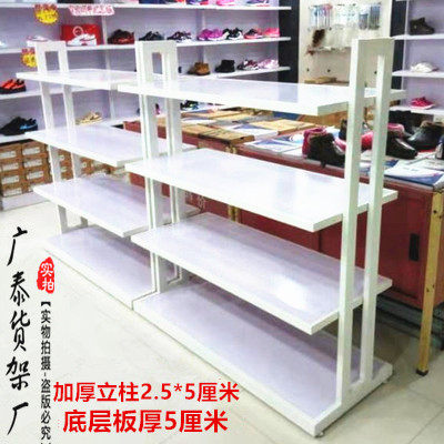 商场鞋架货架 鞋店鞋架展示架 中岛鞋柜商品展示架男女鞋子展示架 - 图2