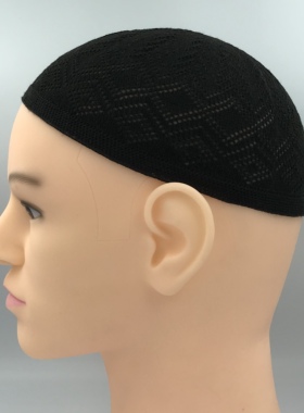 针织帽帽瓜皮帽男休闲痞子帽