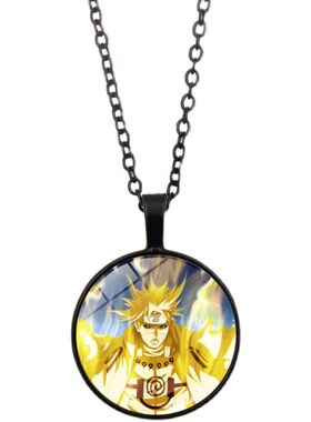 定制图案宇智波女韩版坠项链鼬佐助简约写轮眼学生周边吊火影忍者