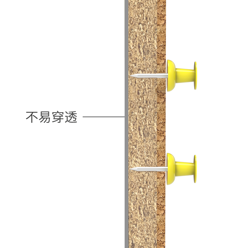 VIZ-PRO 软木板照片墙 幼儿园小学教室班级文化墙面图钉黑板展示 - 图2