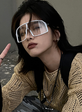 2025新款夜骑全天候变色偏光太阳镜女大框骑行眼镜防风运动墨镜男