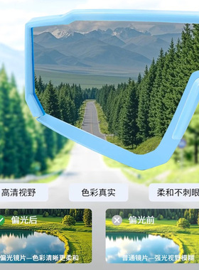 儿童滑雪眼镜偏光防紫外线太阳镜