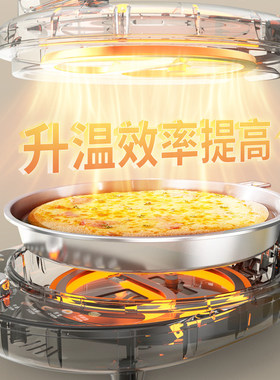 利仁小钢人钢王不锈钢电饼铛0涂层家用双面加热加大加深2026新款