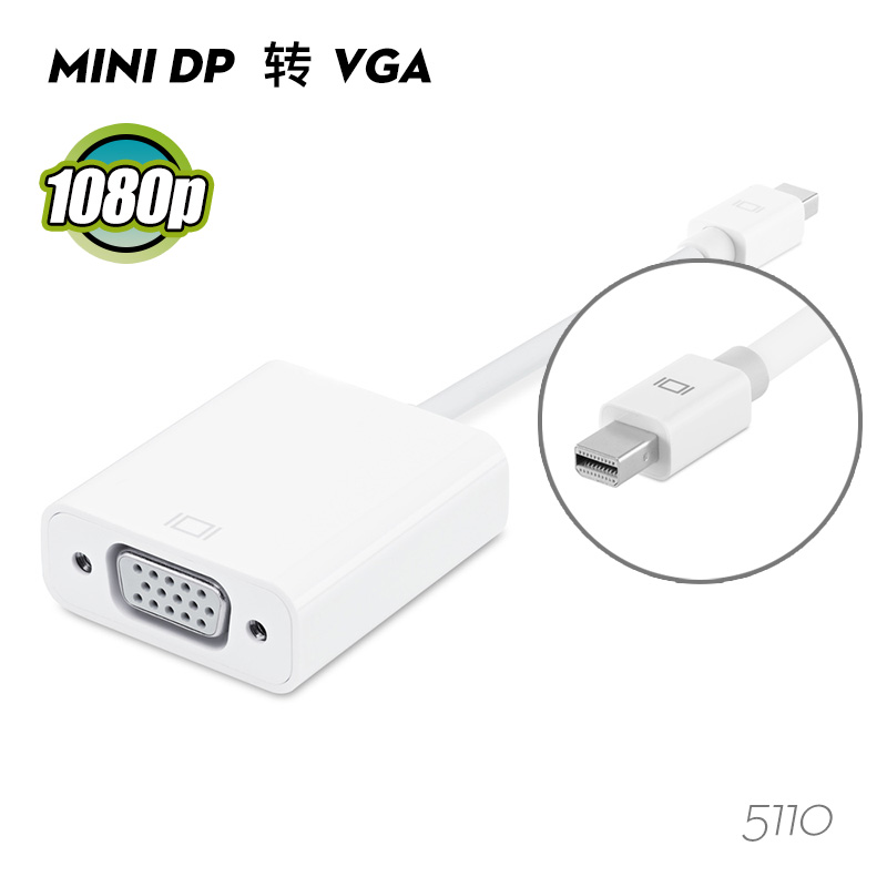 dp转hdmi转接头vga高清接口转换器笔记本电脑台式机连显示器mini