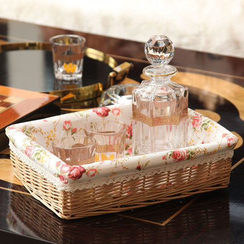 柳编水果展示藤编收纳筐编织筐面包收纳盒收纳篮果盘收纳篮水果篮 - 图2