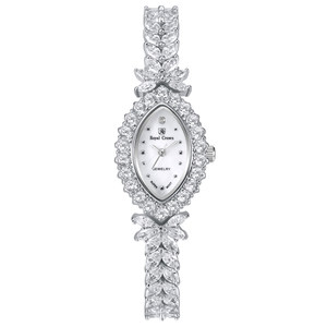 royalcrown萝亚克朗 休闲时装女表 圆形手表 水钻镶钻手表3588