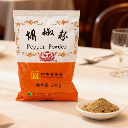 海堤胡椒粉200克配方调味粉勾芡油炸炒菜辣味汤羹胡椒调味粉美味 - 图1