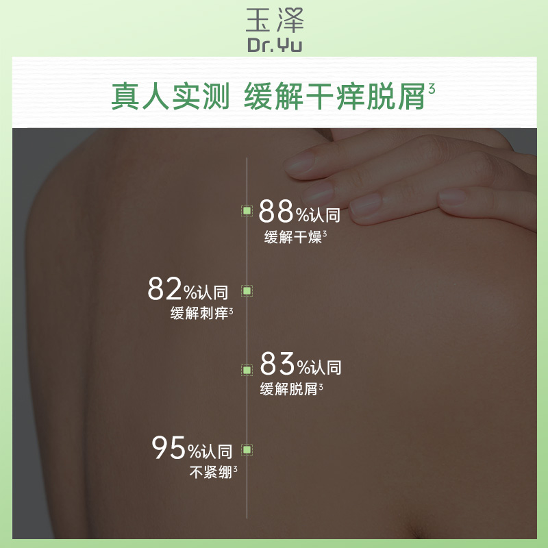 玉泽皮肤屏障调理沐浴露缓解干痒脱屑氨基酸沐浴乳温和清洁沐浴液