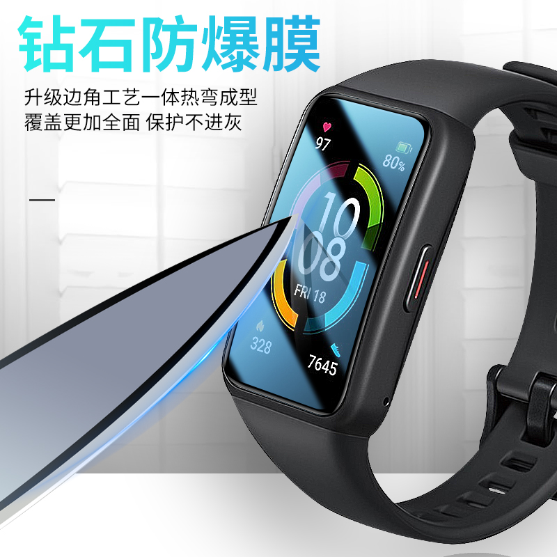 适用苹果Watch6手表保护膜AppleWacth5全面覆盖WatchSE 40mm陶瓷膜Watch4 44mm表盘防摔新款复合材料水凝软膜-图1