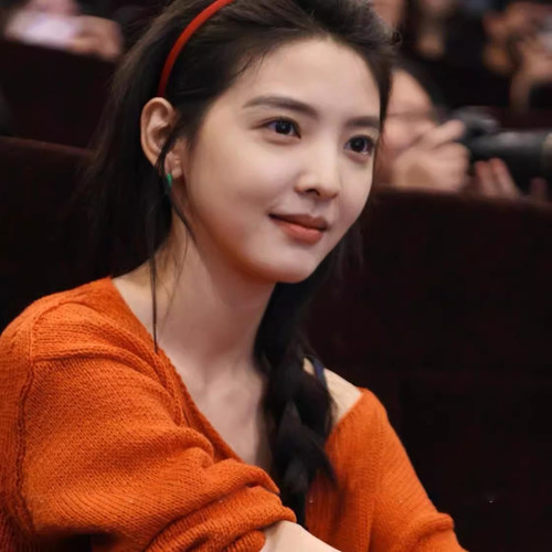韩国复古红色港风短发高颅顶发箍压发发卡女2026新款碎发头箍发捆 - 图1