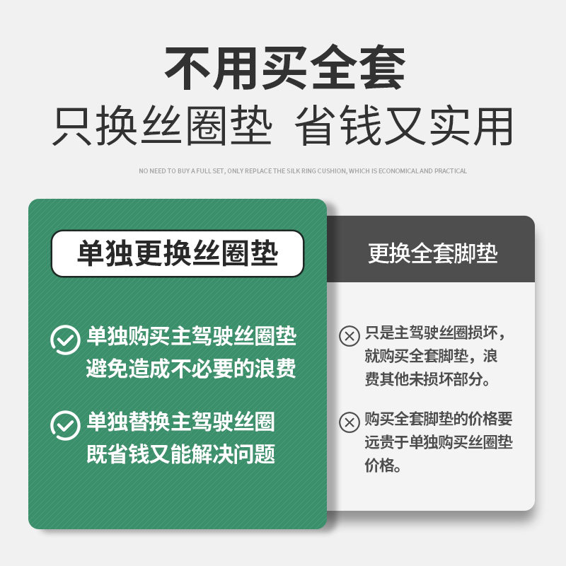 主驾驶专用汽车丝圈脚垫单片个副驾驶位座室车垫地垫上层通用脚垫,淘宝优惠券,粉丝福利购,淘宝优惠卷