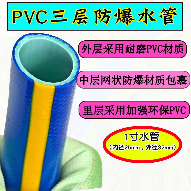 德奥特厚加粗1寸6分4分花园管软管园艺浇水管浇菜防晒防冻皮管,淘宝优惠券,粉丝福利购,淘宝优惠卷