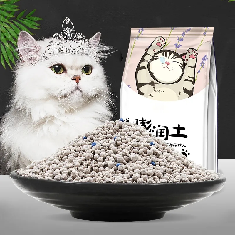 猫咪用品猫砂10斤20斤膨润土结团除臭低尘5KG 10KG大颗粒清洁原味 - 图0