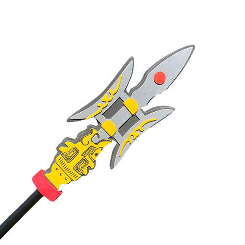 三国海绵泡沫PU塑料儿童刀剑玩具软头泡沫开山斧兵器青龙偃月刀 - 图3