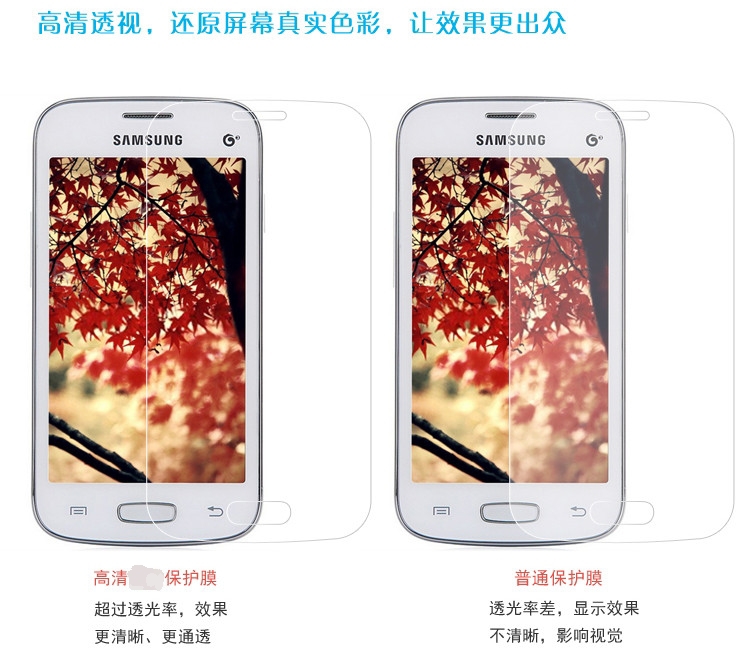 三星GALAXY ACE3手机膜GT-S7272C高清膜SCH-I679 s7272 S7278贴膜 - 图3