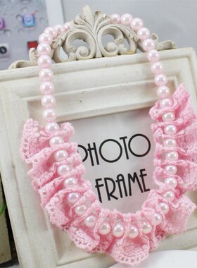 儿童漂亮蕾丝花边女宝宝首饰品