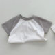 Baby short-sleeved T-shirt thin striped top