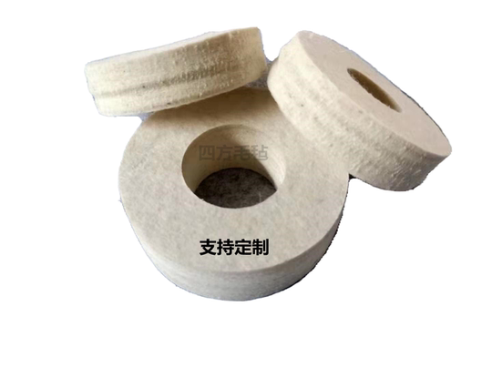 Junta de fieltro de forma especial personalizada fieltro de lana industrial fieltro absorbente de aceite sellado a prueba de polvo junta de sellado de aceite mezclado con fibra química resistente a altas temperaturas