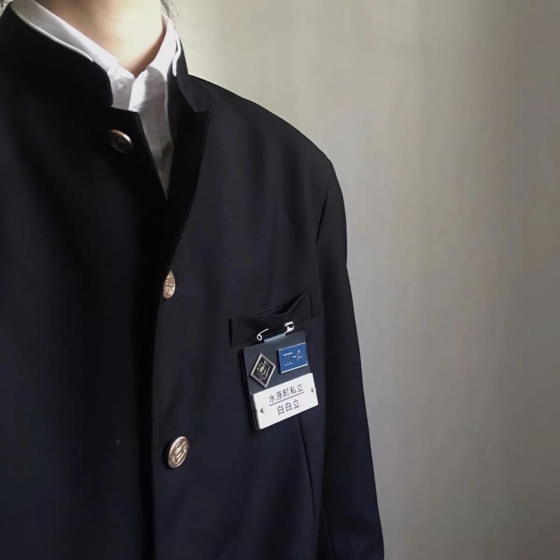 中山装男dk制服套装热血高校校服学生日系西服外套学院风西装班服-图3