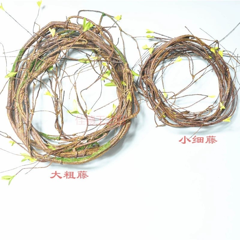 仿真枯树藤塑料假树藤造景墙面装饰树藤带铁丝可弯曲造型藤山藤,淘宝优惠券,粉丝福利购,淘宝优惠卷