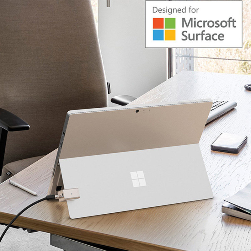 美国Kensington肯辛通电脑锁适用于平板电脑Surface Pro/Go防盗锁钥匙安全锁