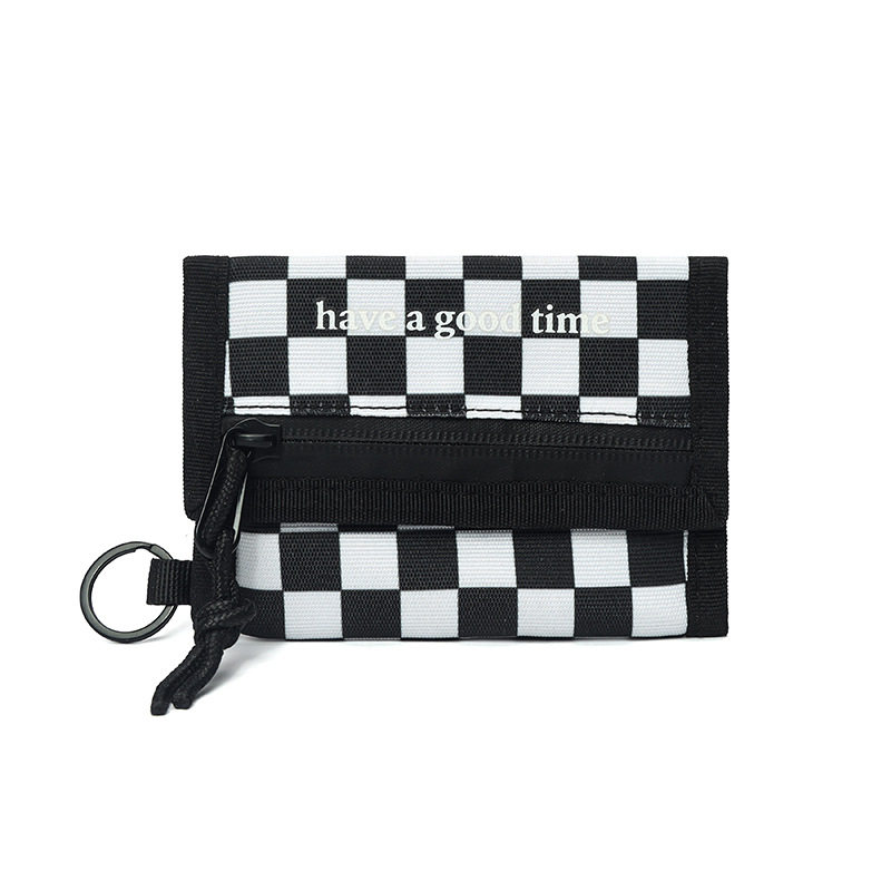 钱包男士短款钱包多功能牛津折叠卡包日韩三折零钱包潮牌学生女,淘宝优惠券,粉丝福利购,淘宝优惠卷