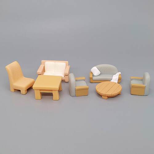 家具家居沙发凳椅子迷你桌面树脂摆件微景观场景DIY造景装饰配件 - 图2