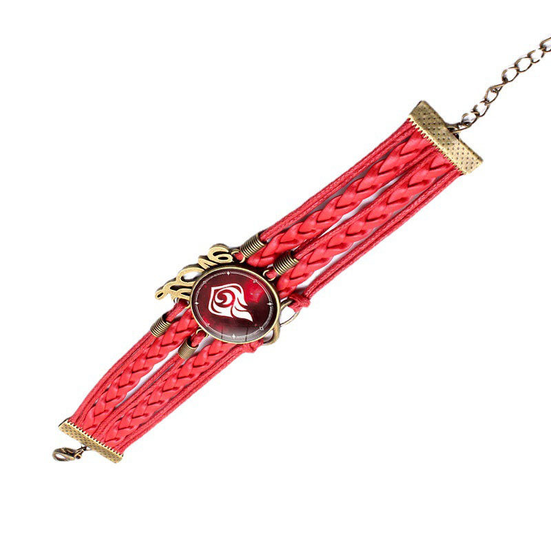 【可可漫屋】原神周边手环编制手链神之眼元素夜光编织衍生品礼物