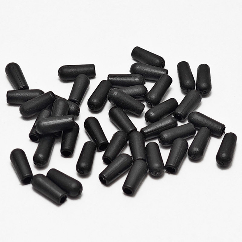 眼镜夹片保护套镜片夹头黑色橡胶套保护镜片替换夹子脚套圆头管套,淘宝优惠券,粉丝福利购,淘宝优惠卷