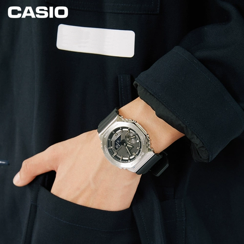 Casio Watch Male Gshock Limited Edition Ежемесячный задних сельскохозяйственных дубов Железный темный сердце восьмиугольный GM2100
