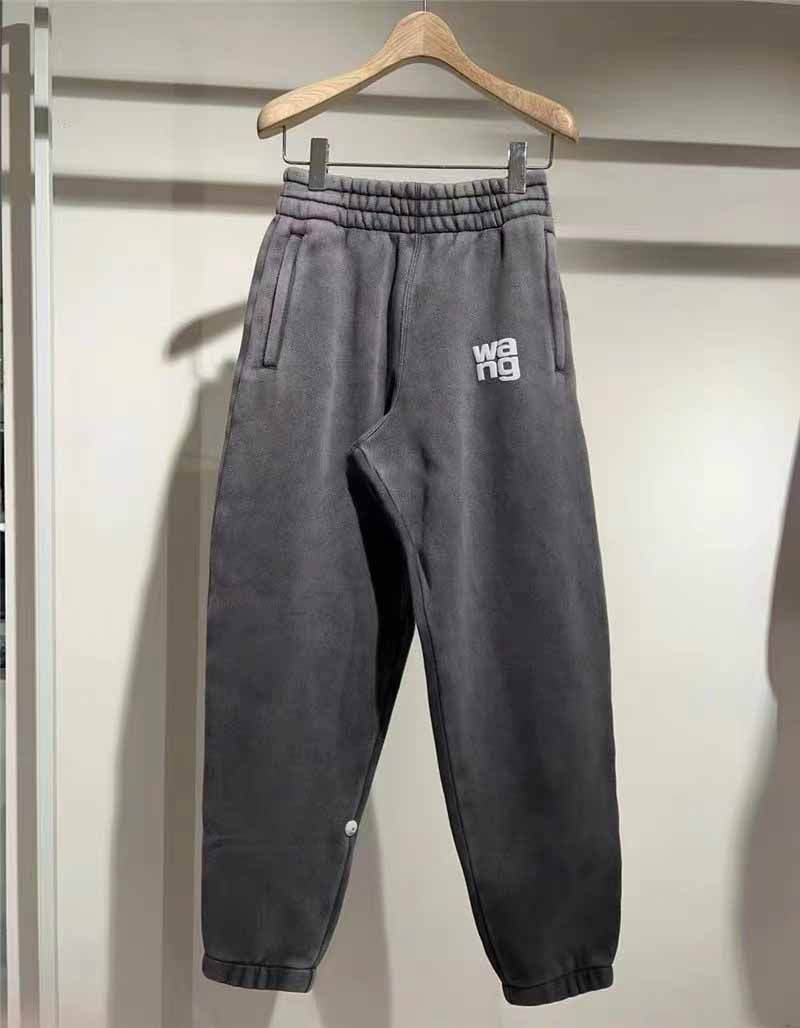 大王松紧腰运动休闲卫裤女2025秋冬新款小众发泡字母时尚束脚长裤,淘宝优惠券,粉丝福利购,淘宝优惠卷