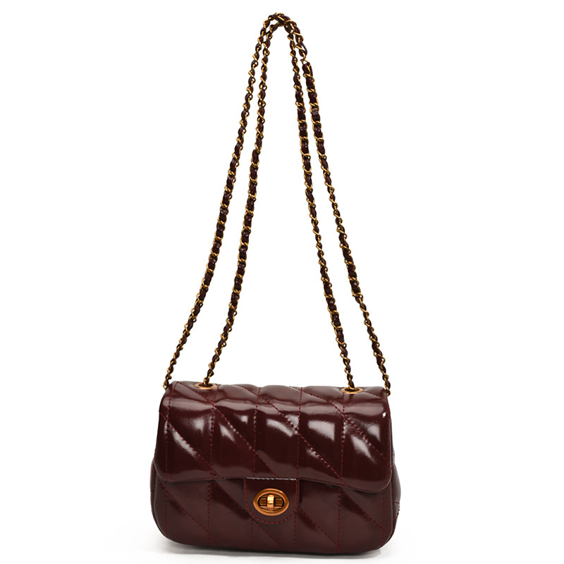 高级感超火小香风包包女式2025新款秋冬斜挎包轻奢小众菱格链条包,淘宝优惠券,粉丝福利购,淘宝优惠卷