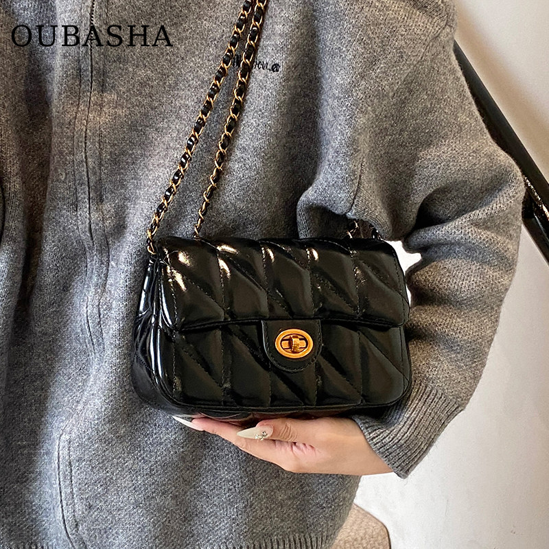 高级感超火小香风包包女式2025新款秋冬斜挎包轻奢小众菱格链条包,淘宝优惠券,粉丝福利购,淘宝优惠卷