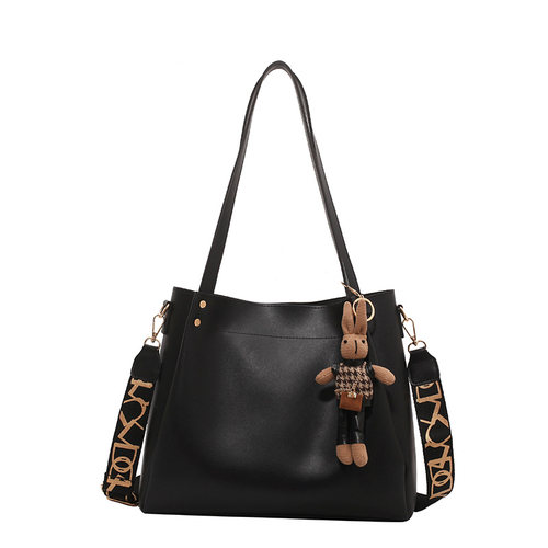 高级感大容量包包女式2025新款轻奢小众单肩斜挎包百搭通勤托特包 - 图3