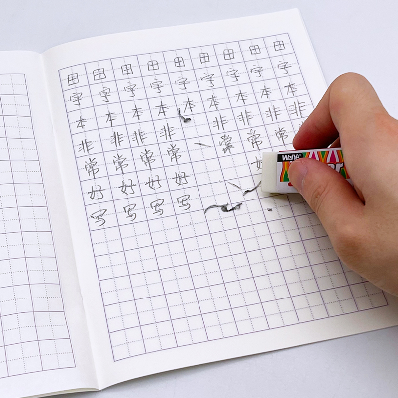 小学生练习作业本统一年级田字格幼儿园数学练字拼音英语作文本子 - 图2