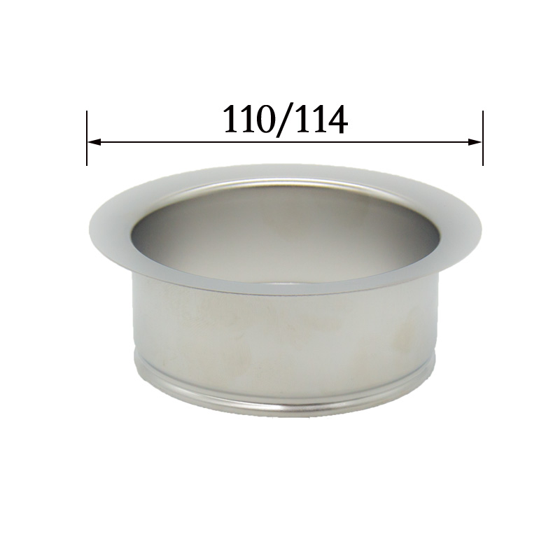 食物垃圾处理器三点式法兰下水头子110/114mml落水口爱适易适配 - 图1