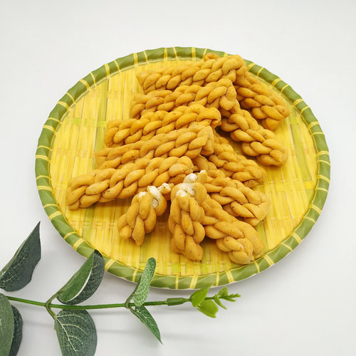 4月新货青藏特产多吉才仁青稞藜麦烤麻花甜味咸味非油炸食品散装 - 图1