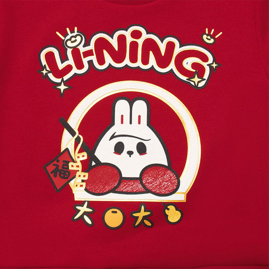 Lining/李宁正品女小童运动生活系列宽松休闲舒适连衣裙YSKT008