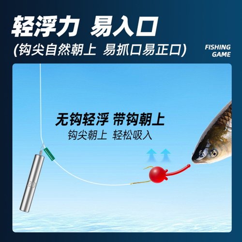 新型动态逗钓软珠钓鱼浮珠软假饵浮球野钓反底珠鲫鱼仿生饵路亚饵 - 图2