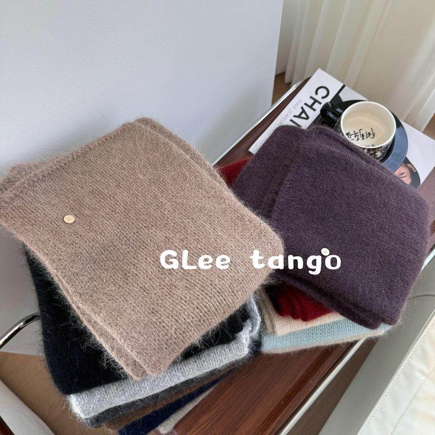 东大门新款高品质温柔紫色浣熊绒羊绒围巾高级感纯色百搭围脖披肩,淘宝优惠券,粉丝福利购,淘宝优惠卷