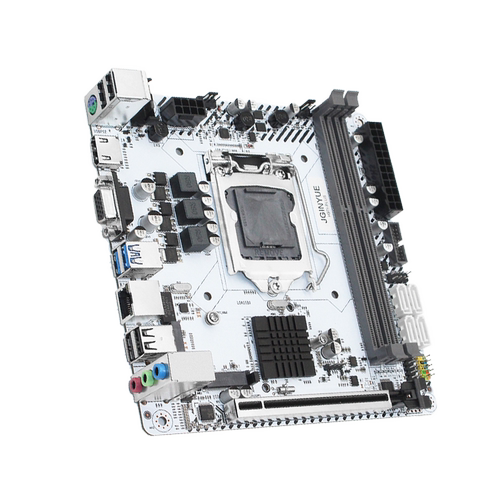 【正品】精粤H97i-PLUS主板WiFi电脑1150针i3i5迷你iTX台式机Z97i - 图1