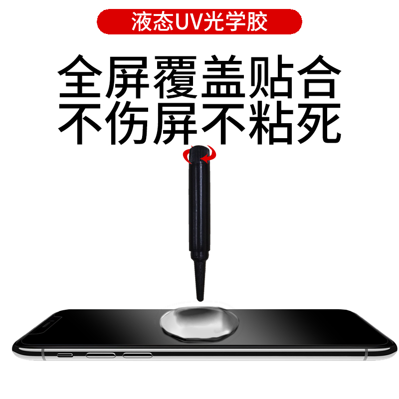 适用苹果iphone11钢化膜UV全胶全屏XsMax678PLUS11promax手机贴膜 - 图1